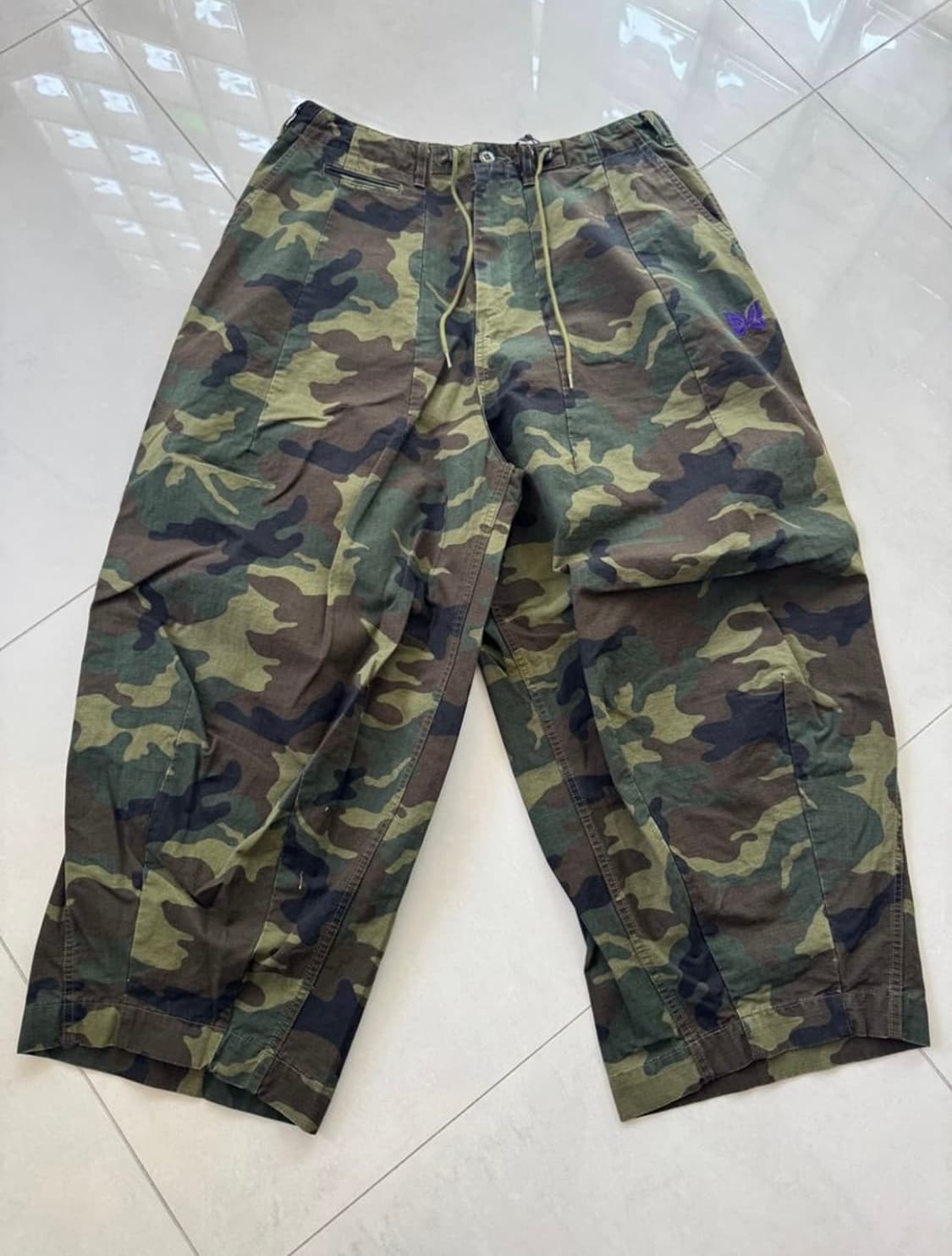 [판매]니들스 H.D. BDU 카모 립스탑 팬츠 (황금 S 사이즈) 상품이미지1