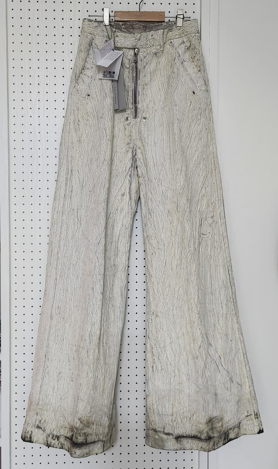 릭오웬스 FW25 밀크메가크러스트 와이드 벨라 데님 46사이즈 상품이미지6