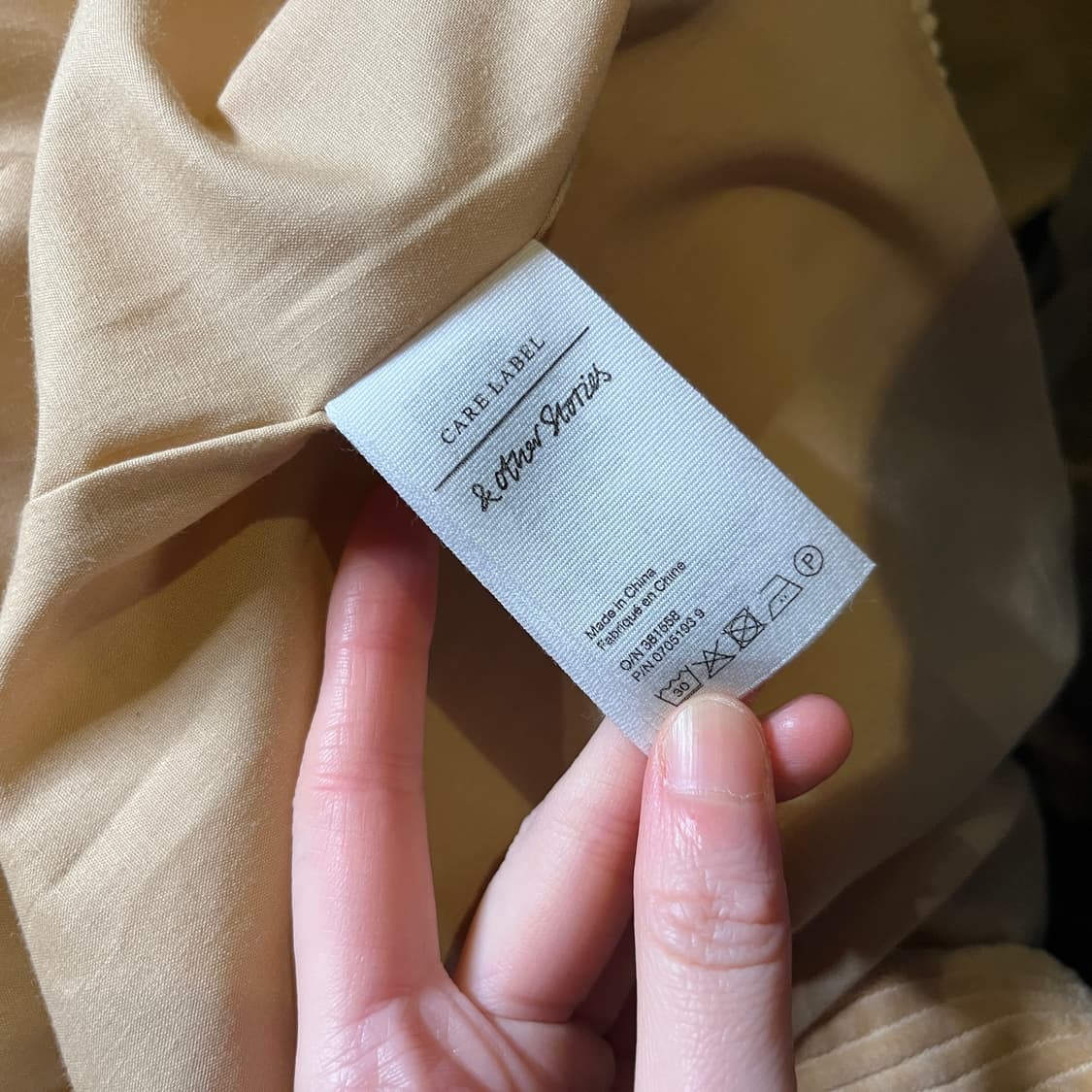 앤아더스토리즈 코듀로이 자켓 상품이미지6