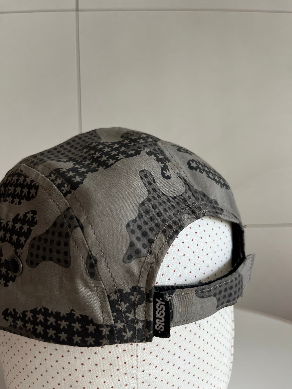 Stussy x ERIC HAZE 카모 캠프 캡 상품이미지4