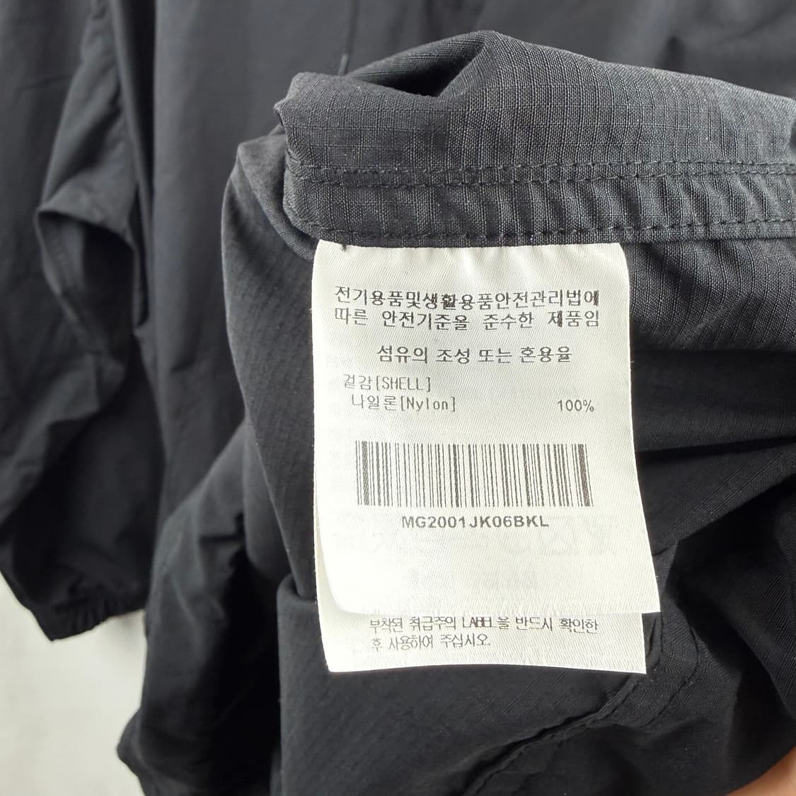 (L) 마크곤잘레스 하프집 아노락 블랙 상품이미지5