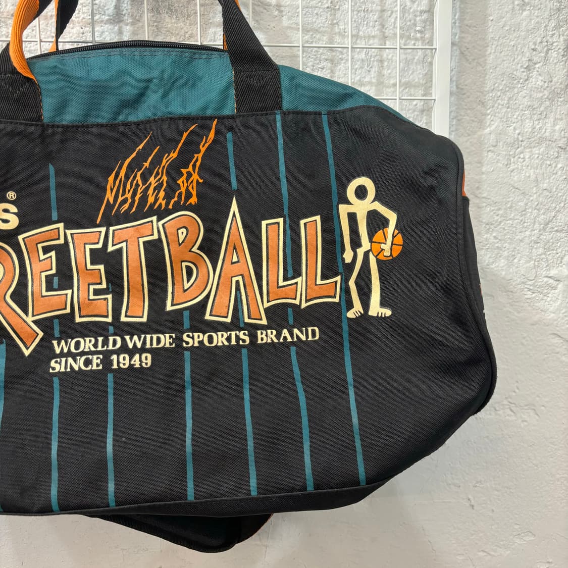 90s 아디다스 올드스쿨 빈티지 스트릿볼 베스킷볼 크로스백 OS 상품이미지5