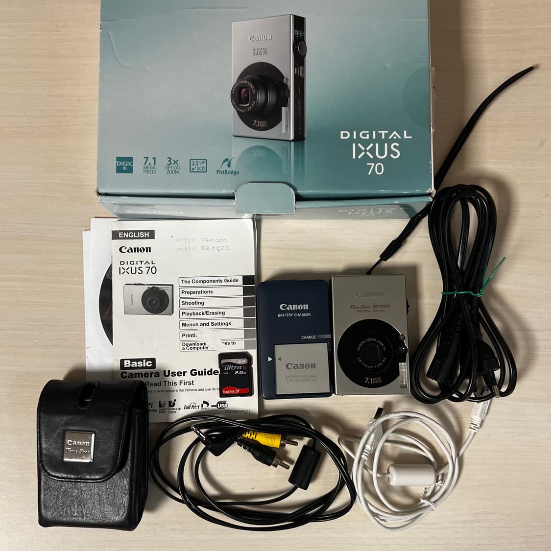 *박스/한글*canon ixy10(ixus 70) 익서스70빈티지디카 상품이미지6
