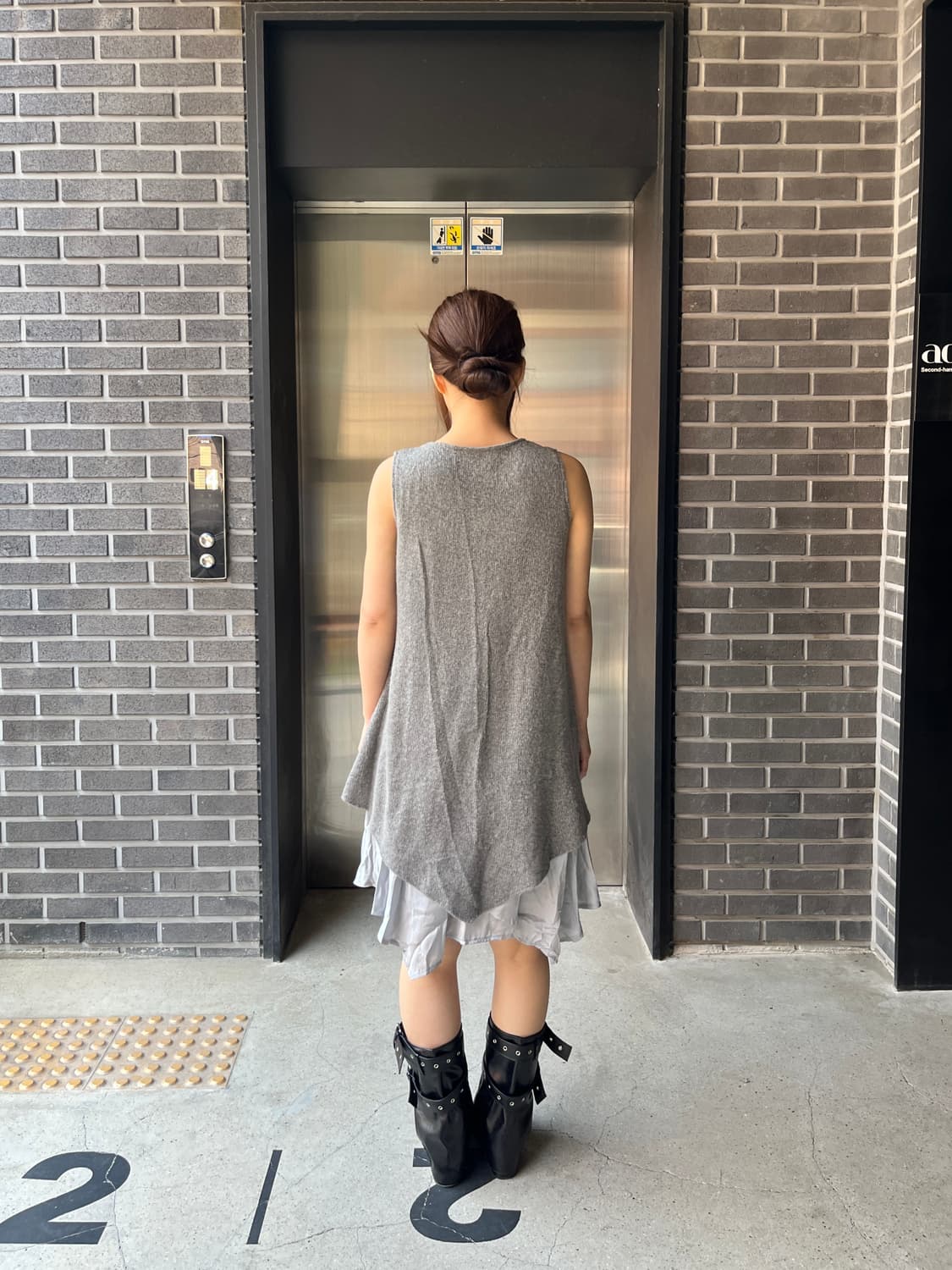 Silent Worth 미니 드레스 상품이미지5