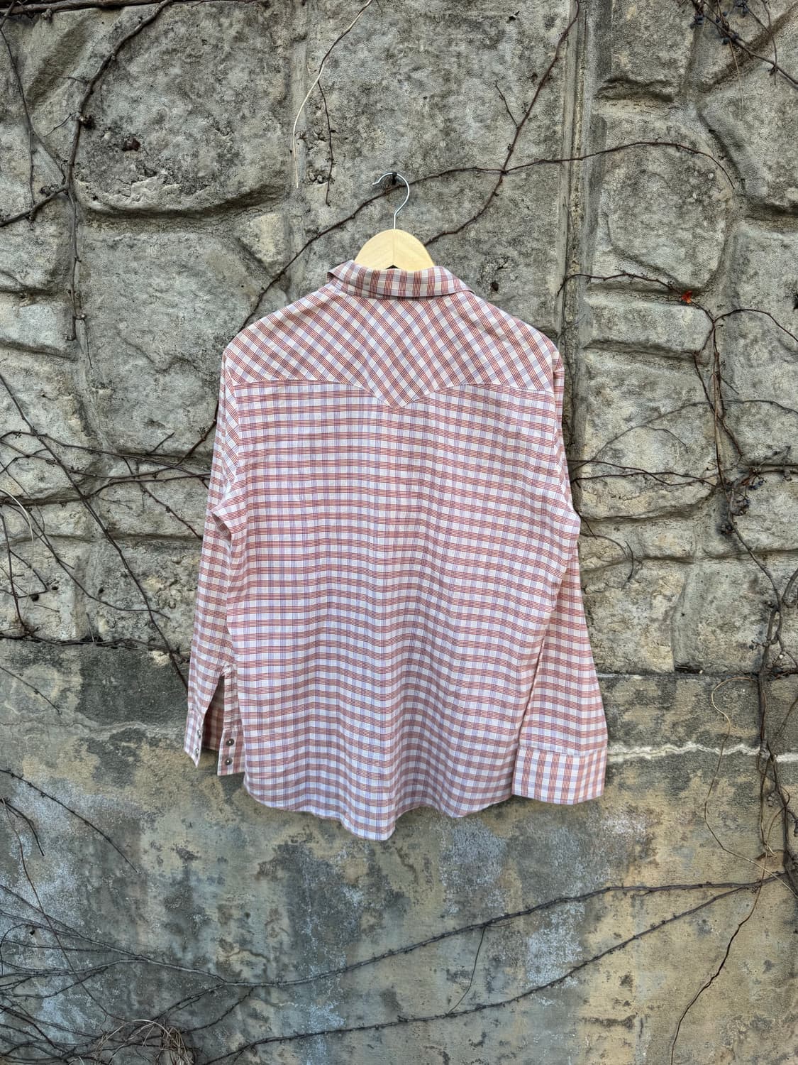 70~80s round-up usa 빈티지 체크 웨스턴 셔츠 105 상품이미지2