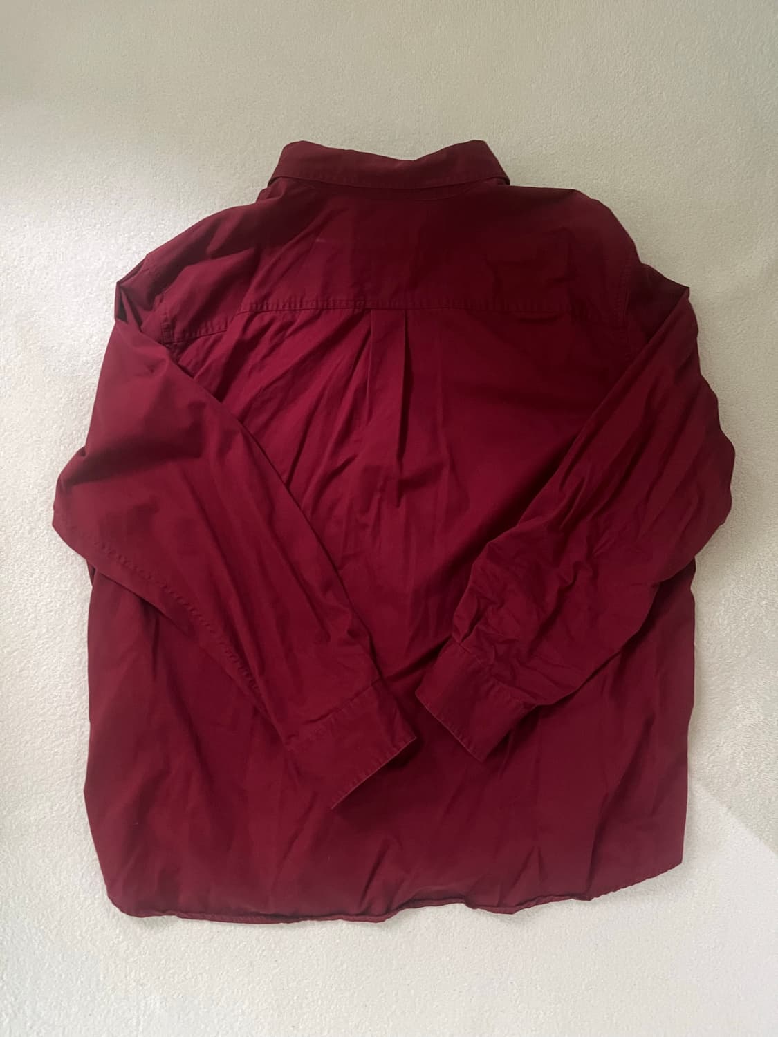 칼하트 셔츠 와인색상 L 상품이미지2