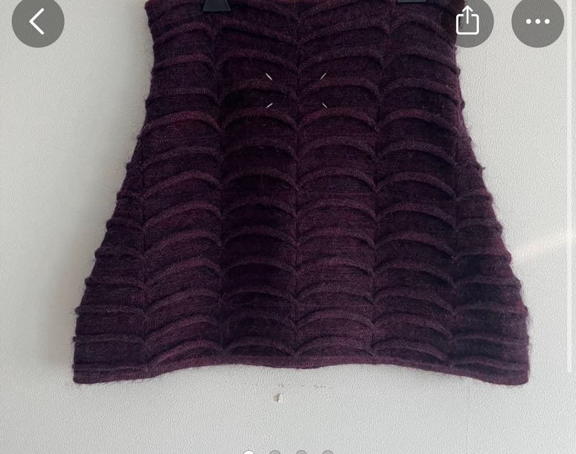 마르지엘라 니트 스커트 상품이미지1