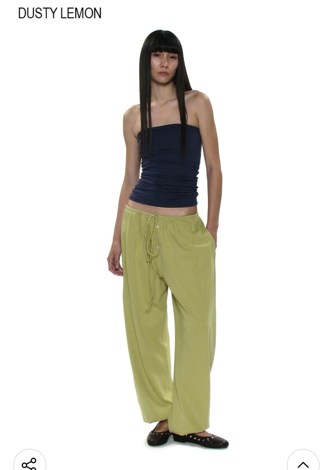 파르티멘토 PWC 에브리데이 벌룬 조거 팬츠 더스티레몬 상품이미지1