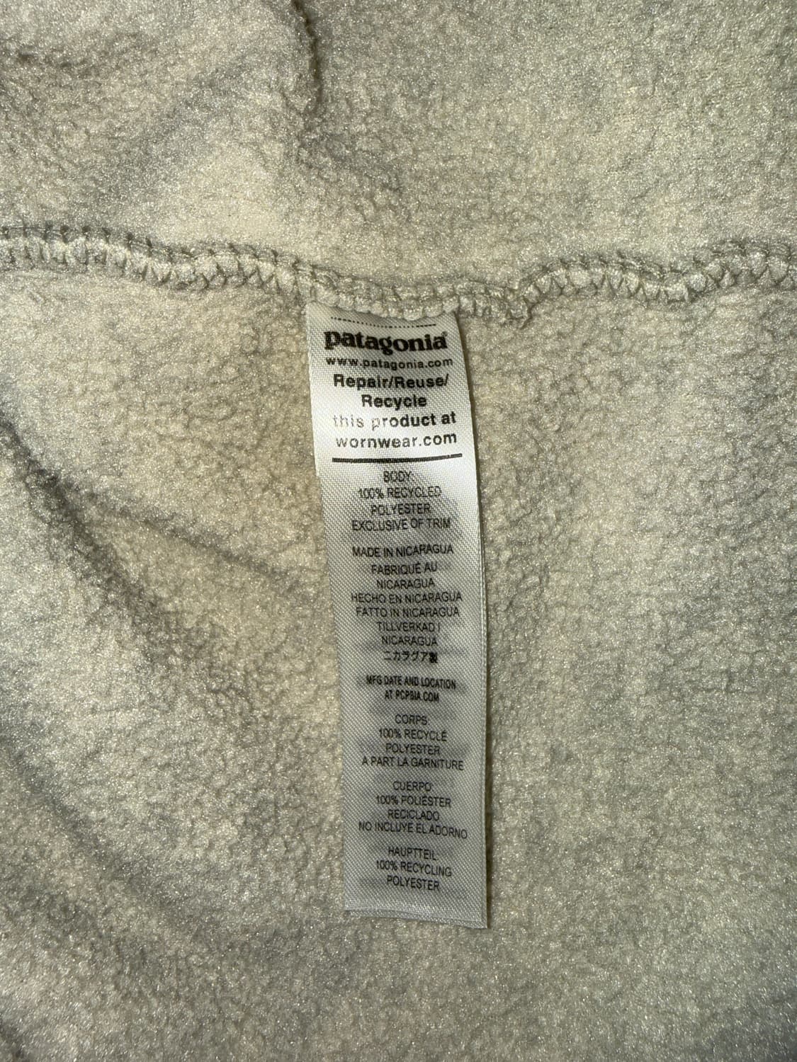 파타고니아 신칠라 풀오버 XL 상품이미지4