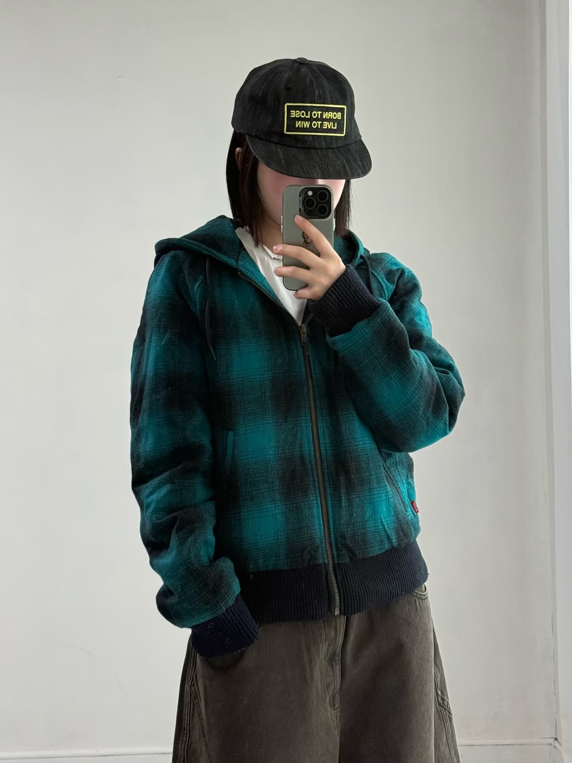 리바이스 민트 체크 자켓 상품이미지3