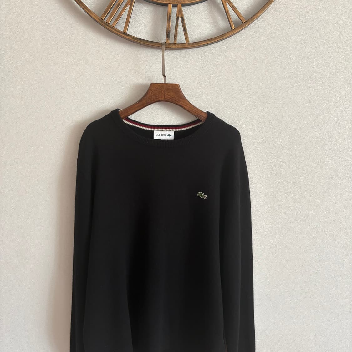 라코스테 블랙 니트 110 상품이미지3