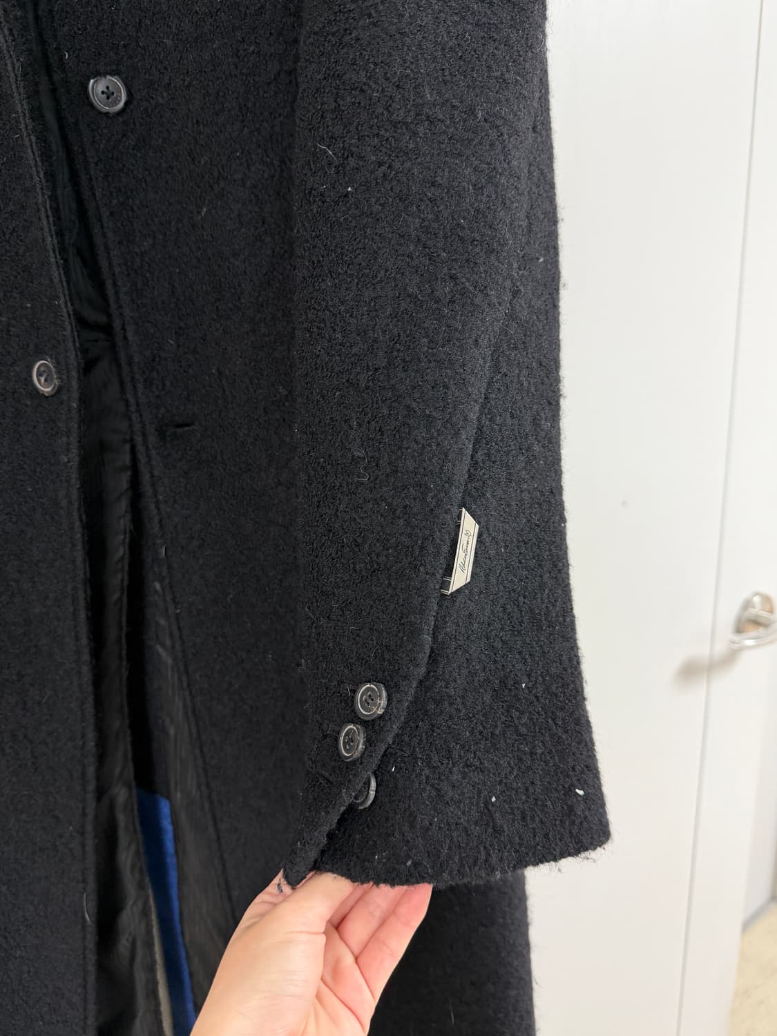 아더에러 블랙 코트 M사이즈 상품이미지3