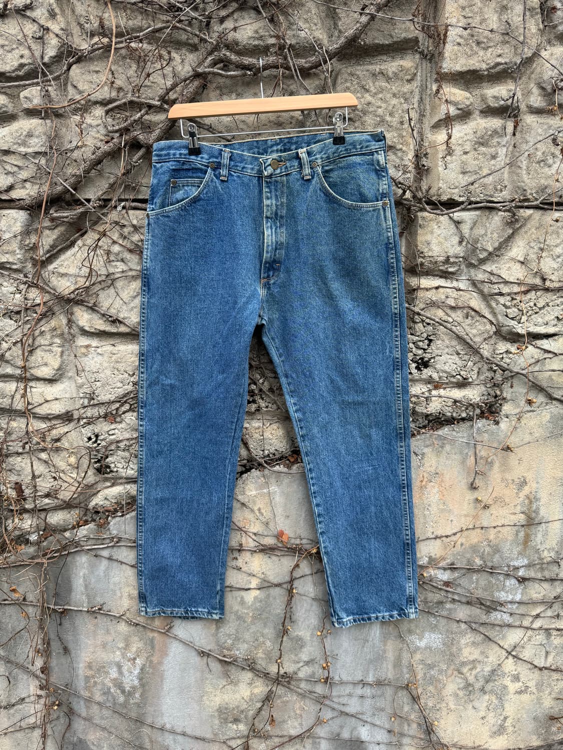 90s 랭글러 usa 빈티지 96501ds 테이퍼드핏 데님 팬츠 상품이미지1