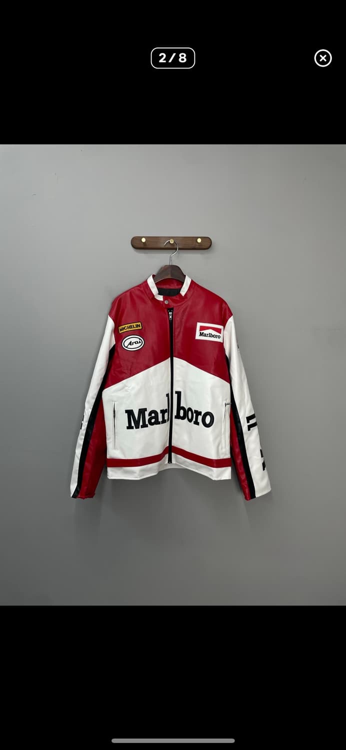 말보로 바이크 가죽자켓 A3114 상품이미지2