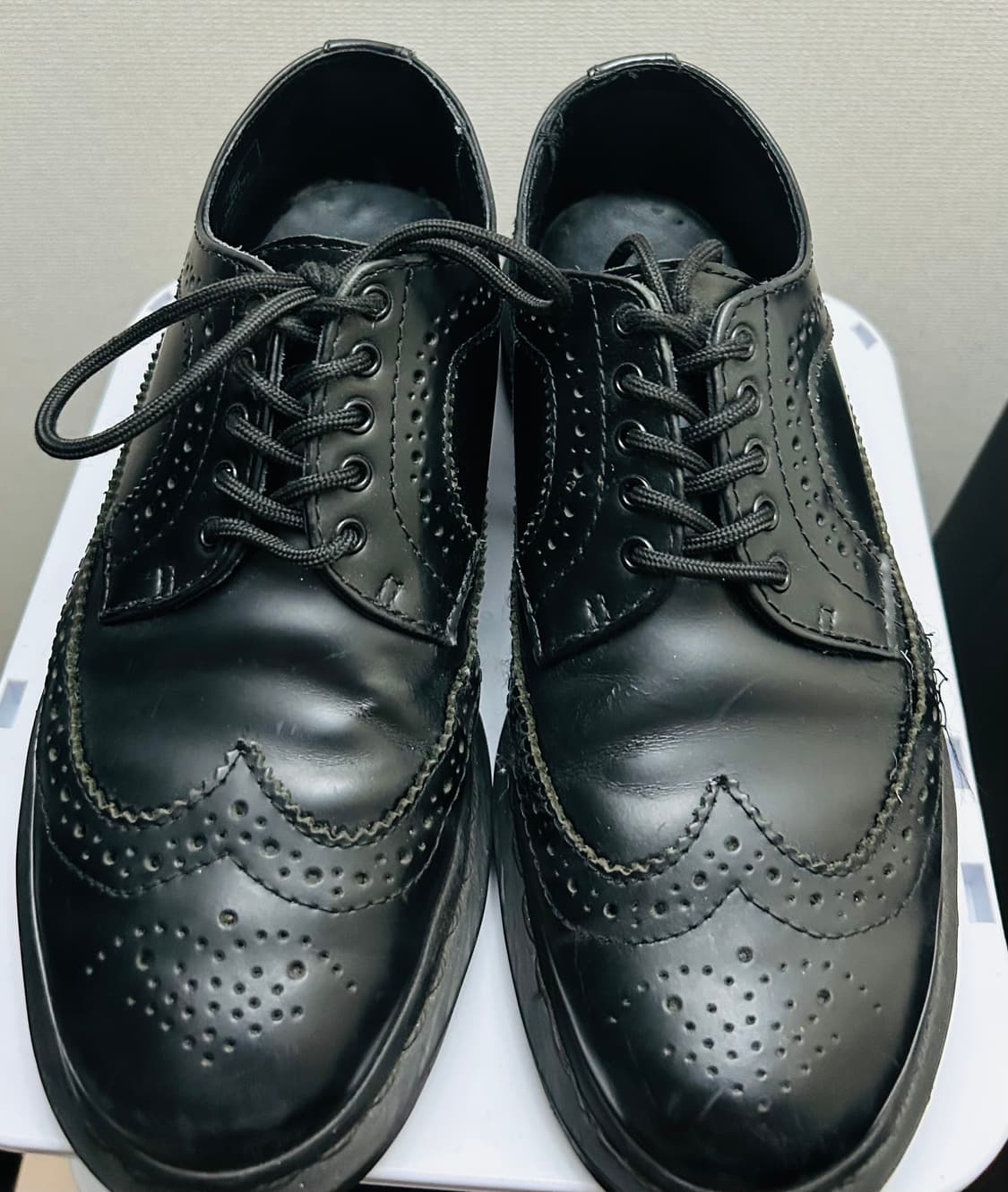 닥터마틴 3989 윙팁 로퍼 블랙 상품이미지2