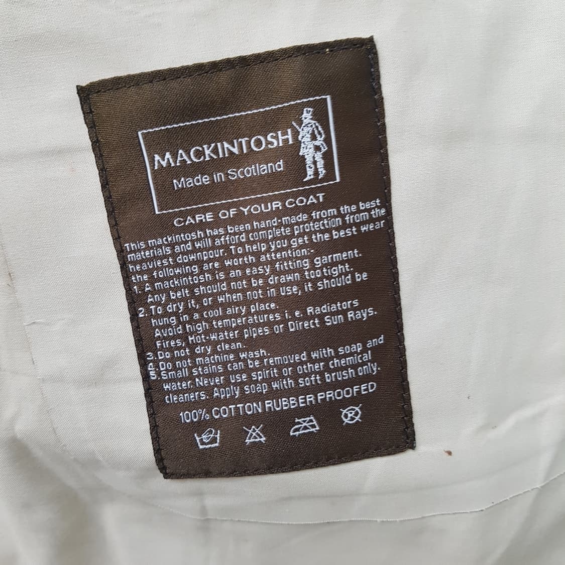 MACKINTOSH 레인코트 블랙 도트 상품이미지7