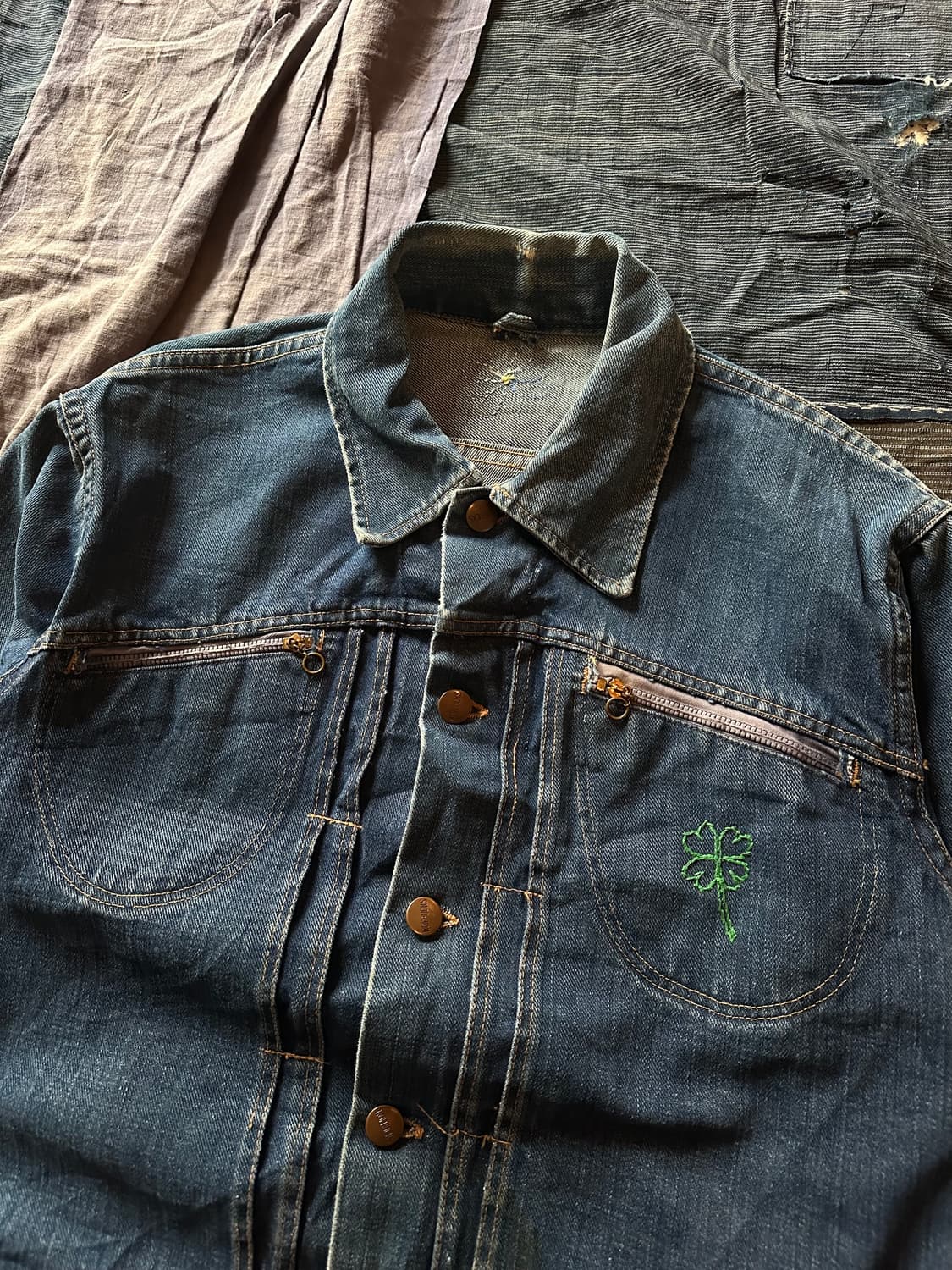 60s Sears Roebucks 2nd Denim Jacket rrl 상품이미지7