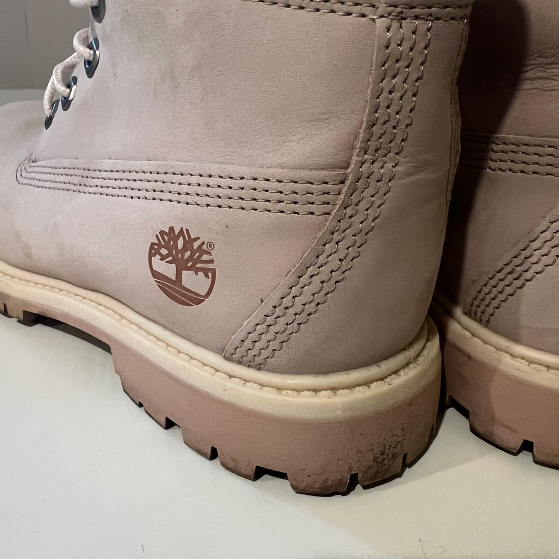 팀버랜드 6인치 프리미엄 워터프루프 부츠 라이트 핑크 상품이미지4