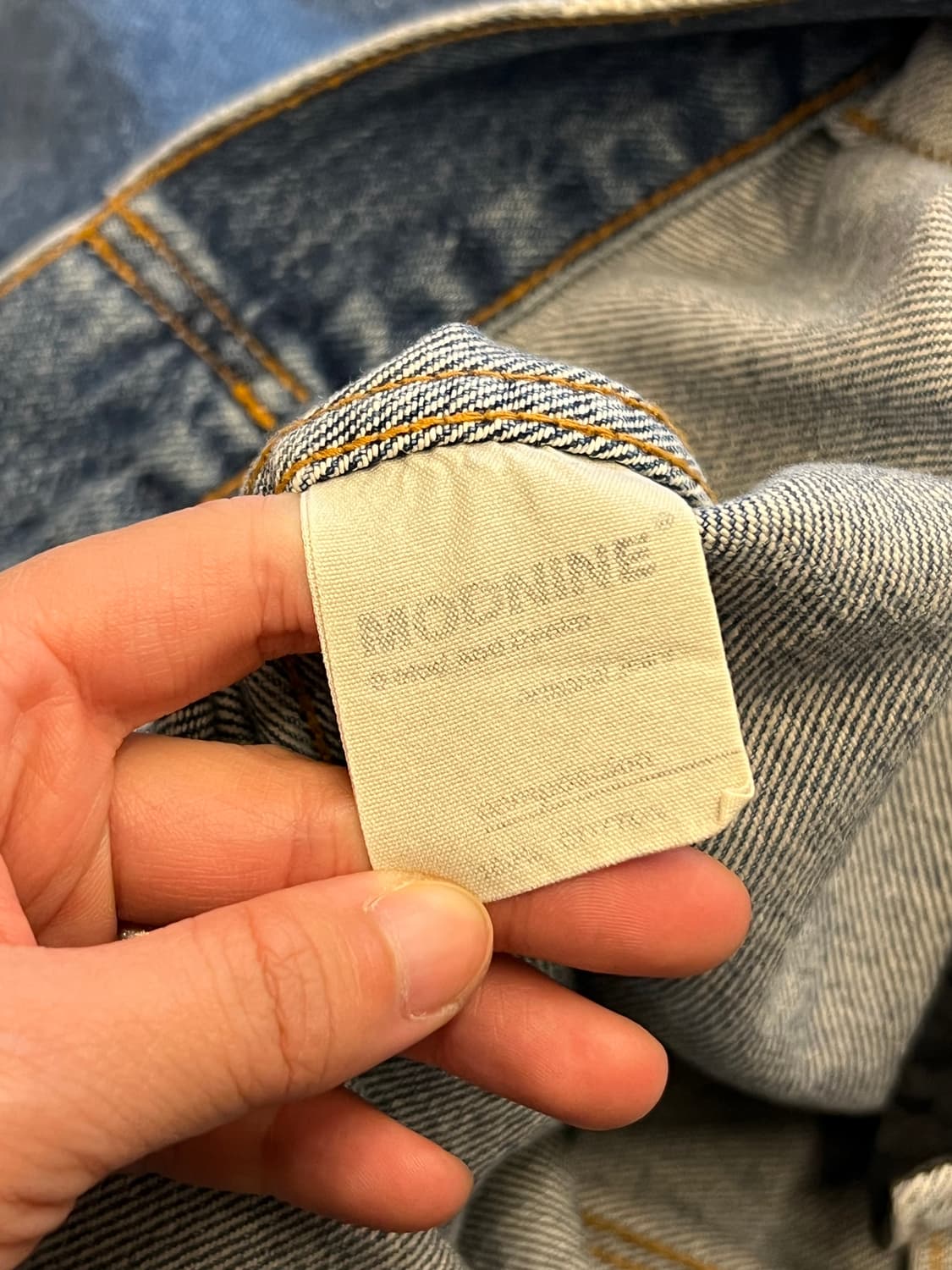 모드나인 트러커 자켓 처분  상품이미지4