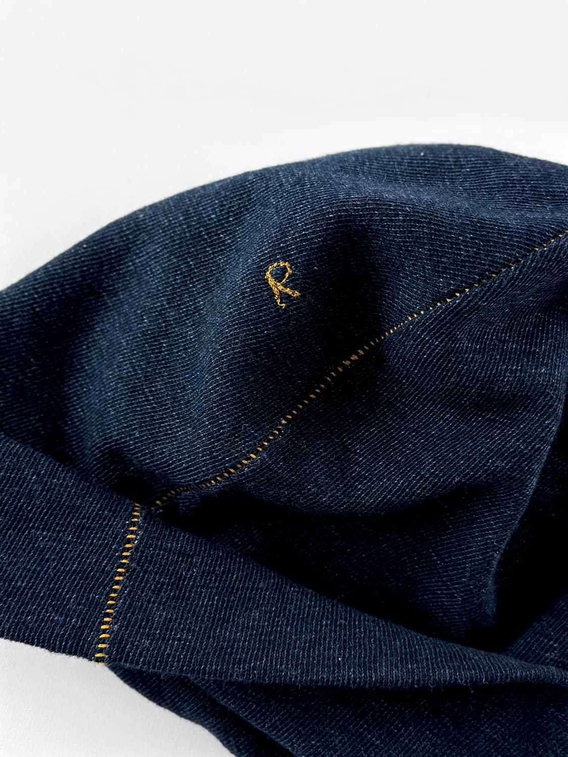 45R 인디고 코튼 니트 비니 상품이미지6