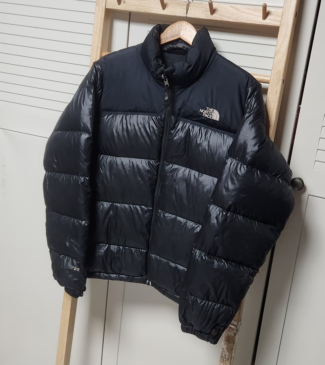 노스페이스 700 눕시 블랙 패딩 자켓 상품이미지2