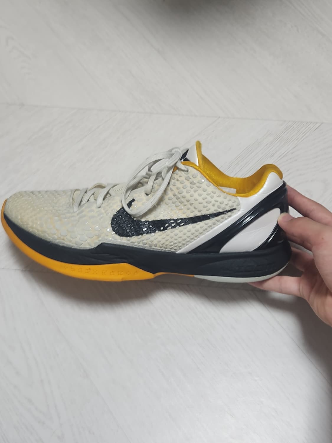 나이키 프로트로 코비6 화이트델 상품이미지5