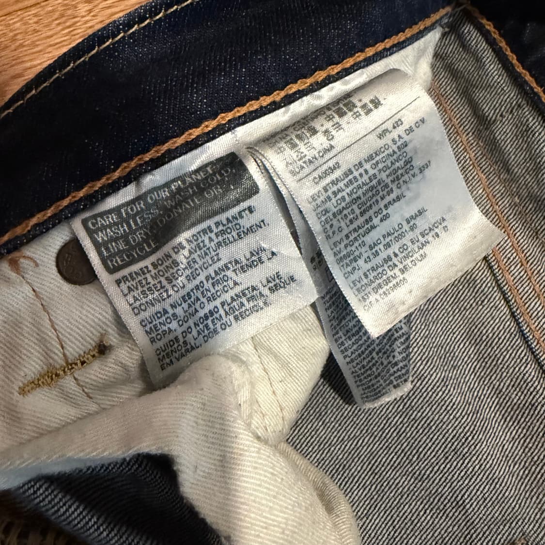 Levi's 511 진청 데님팬츠 상품이미지2