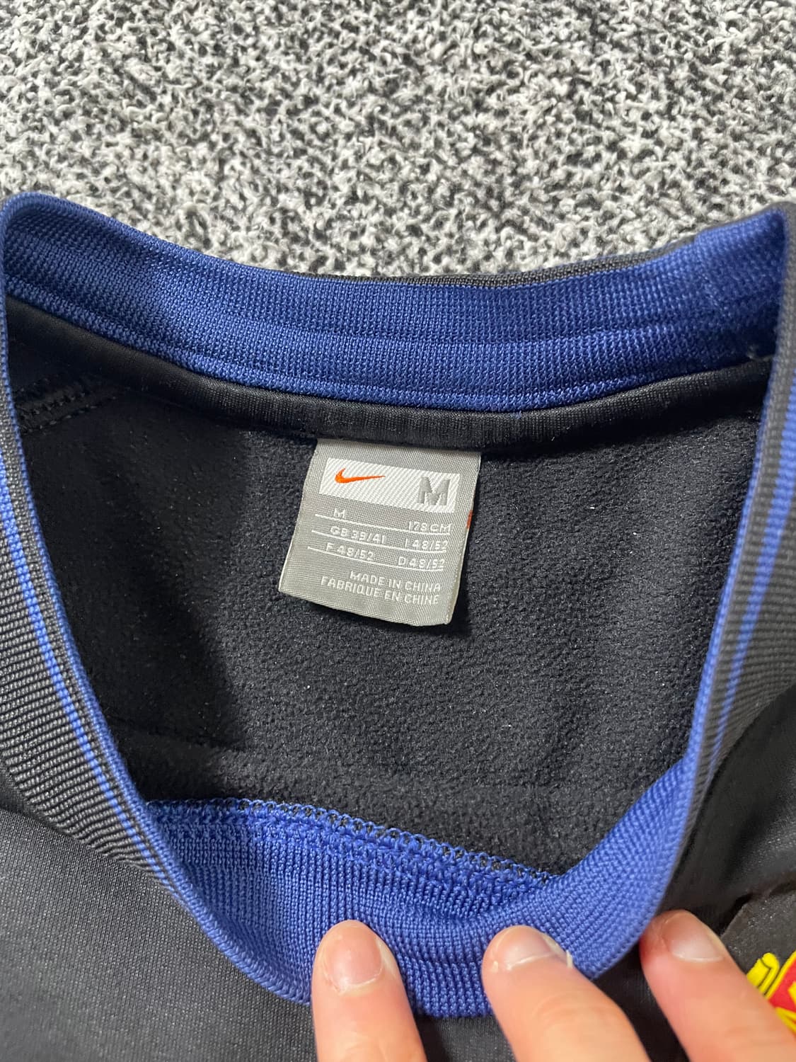 빈티지9. 나이키 맨체스터 유나이티드 맨유 08-09 트레이닝 슬리브 탑 상품이미지3