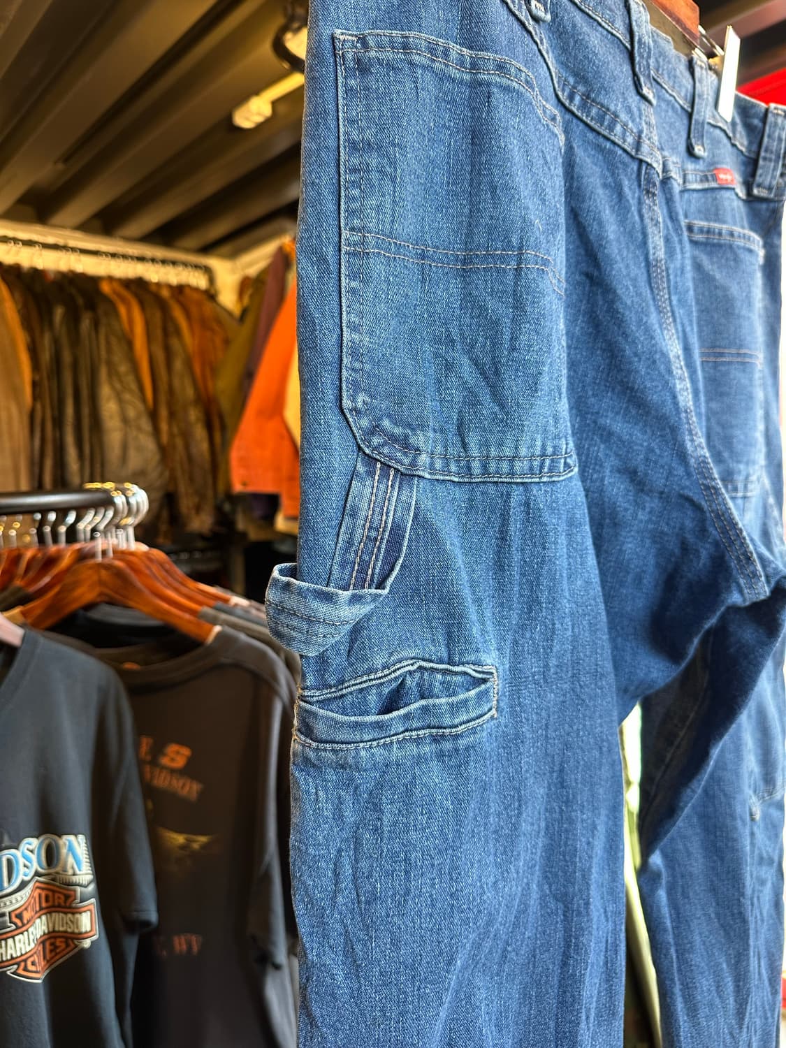 랭글러 싱글니 카펜터 워크 팬츠 36x30 상품이미지7