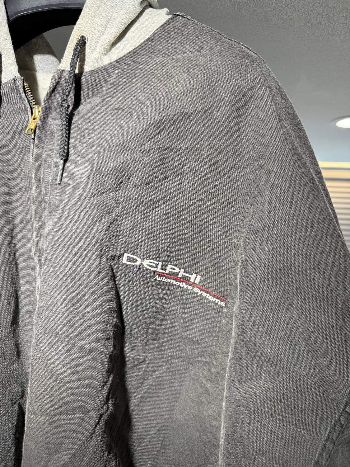 빈티지 하드 페이딩 후드 자켓  상품이미지2