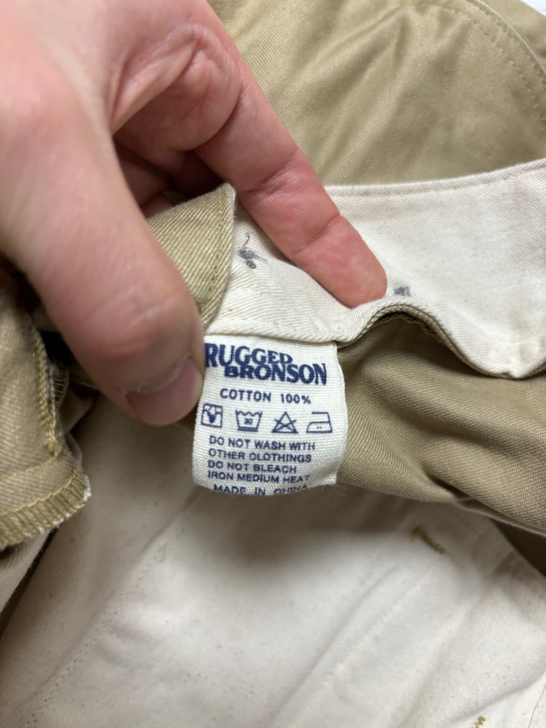 브론슨 1942 US Army Chino Trousers Khaki 상품이미지3