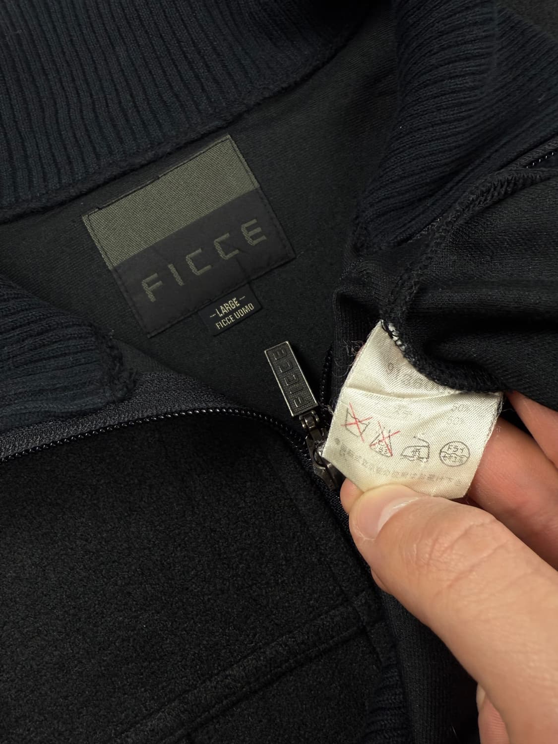 ficce 핀턱 집업 집업 상품이미지6