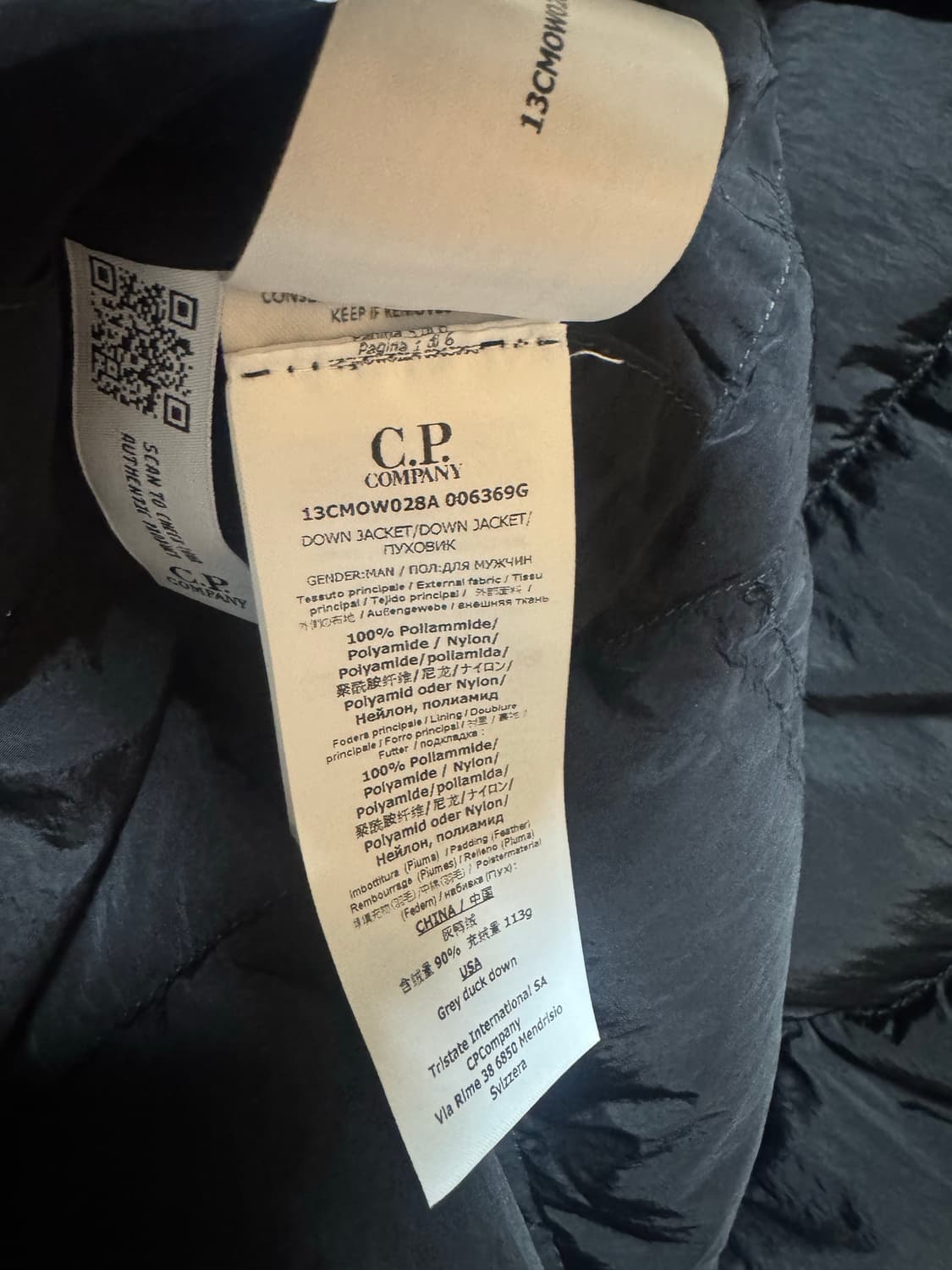 Cp컴퍼니 에코크롬 패딩 48 상품이미지6
