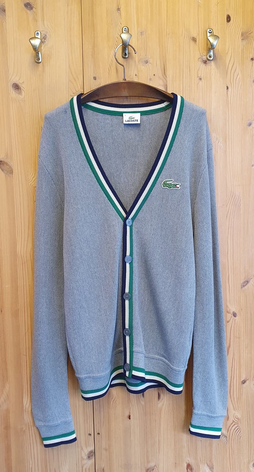 95.라코스테 라인 가디건 상품이미지1