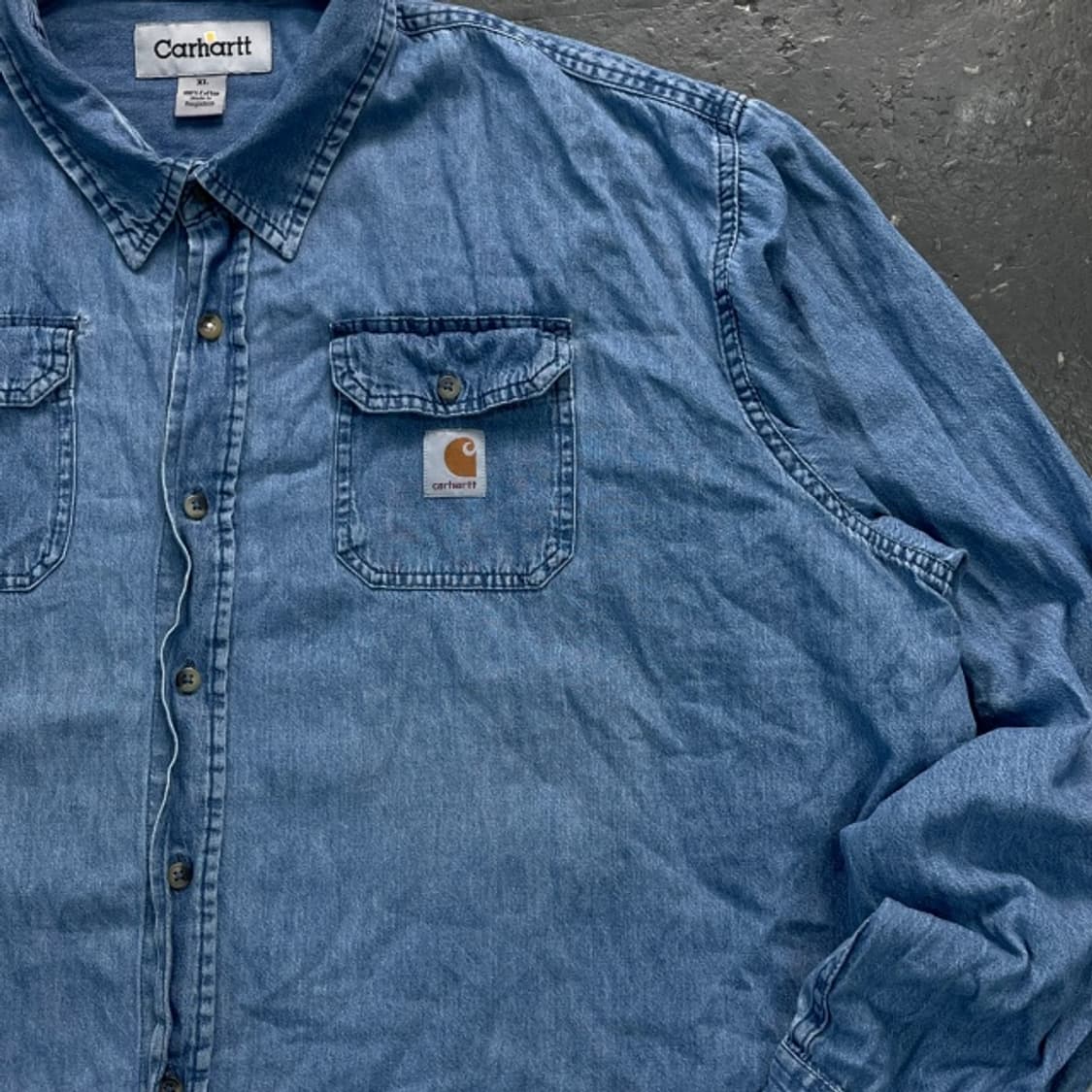 105 칼하트 데님 셔츠  상품이미지2