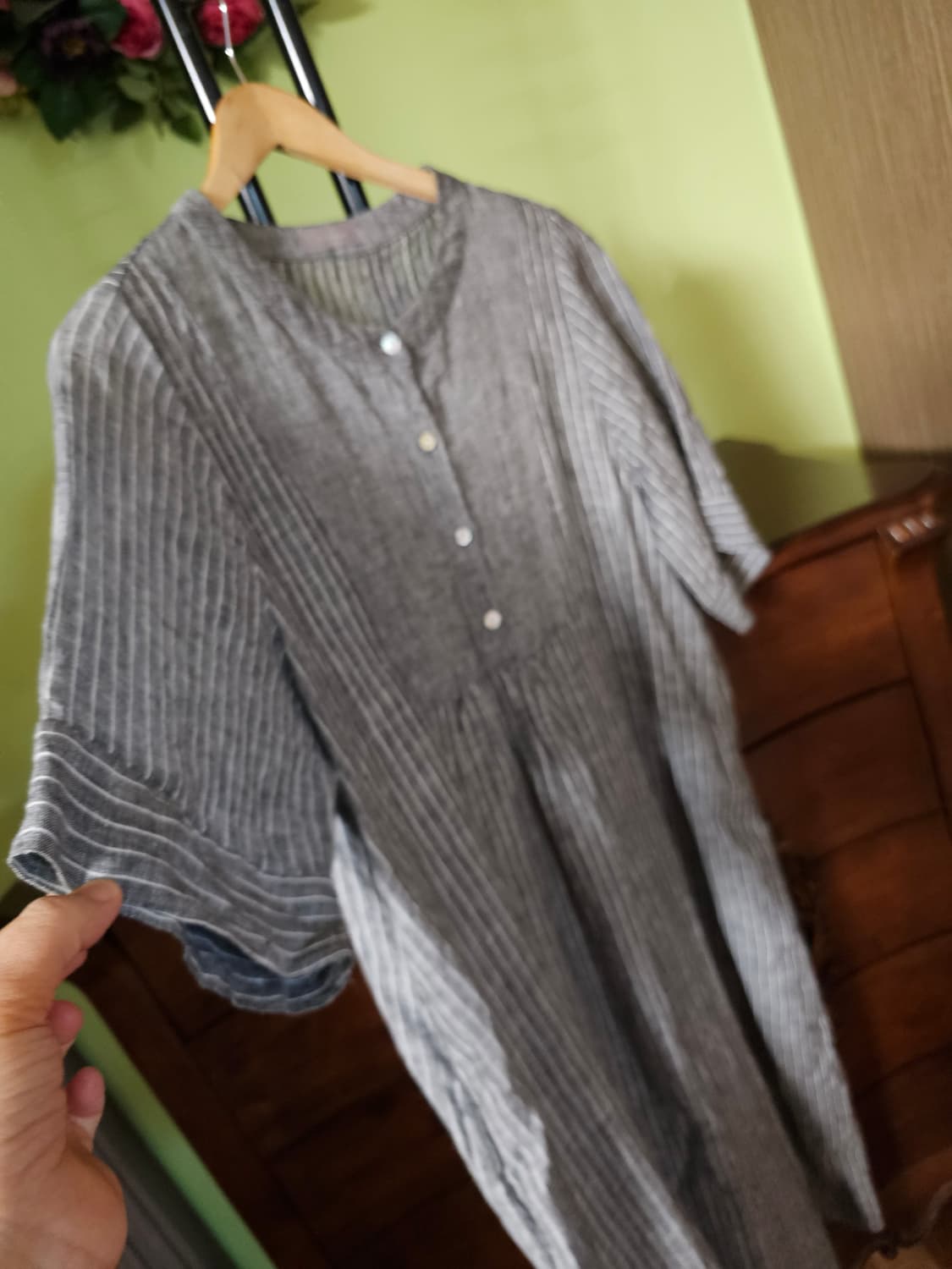 린넨 롱원피스 상품이미지3