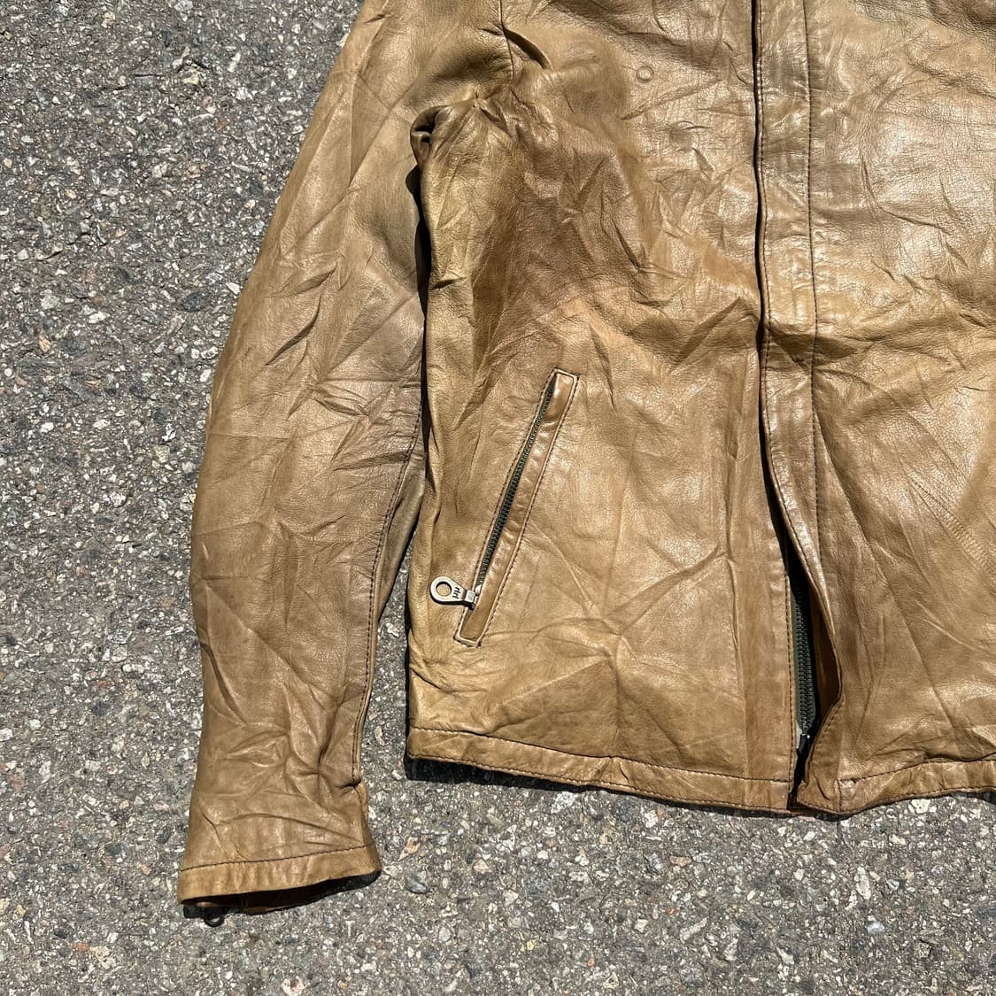 International Gallery Beams 쉽스킨 레더 자켓 상품이미지3