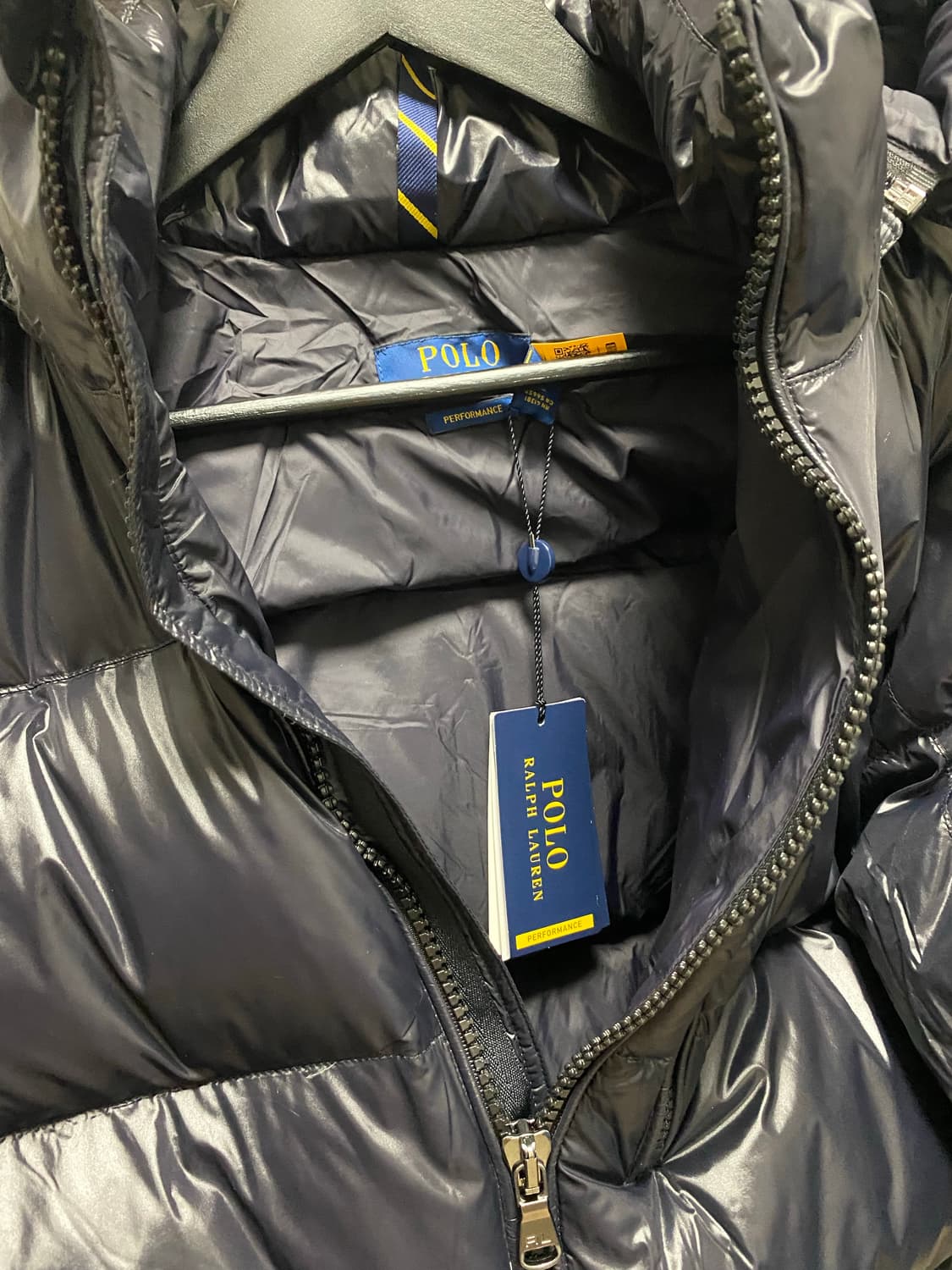 폴로 유광패딩 M 새상품 상품이미지5