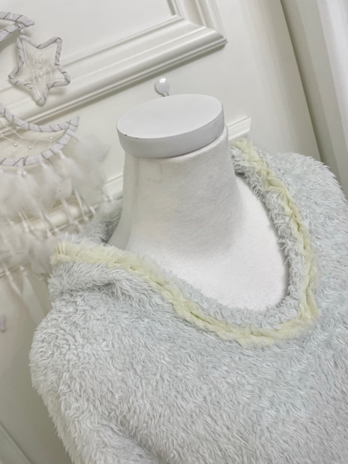 mint lace point hoodie top&basic cozy lo 상품이미지8