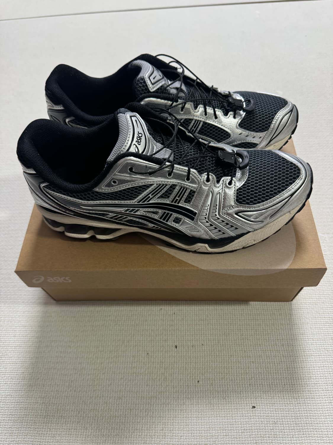 아식스 언리미티드 젤 카야노  14 캐리어 그레이 블랙 285 상품이미지4