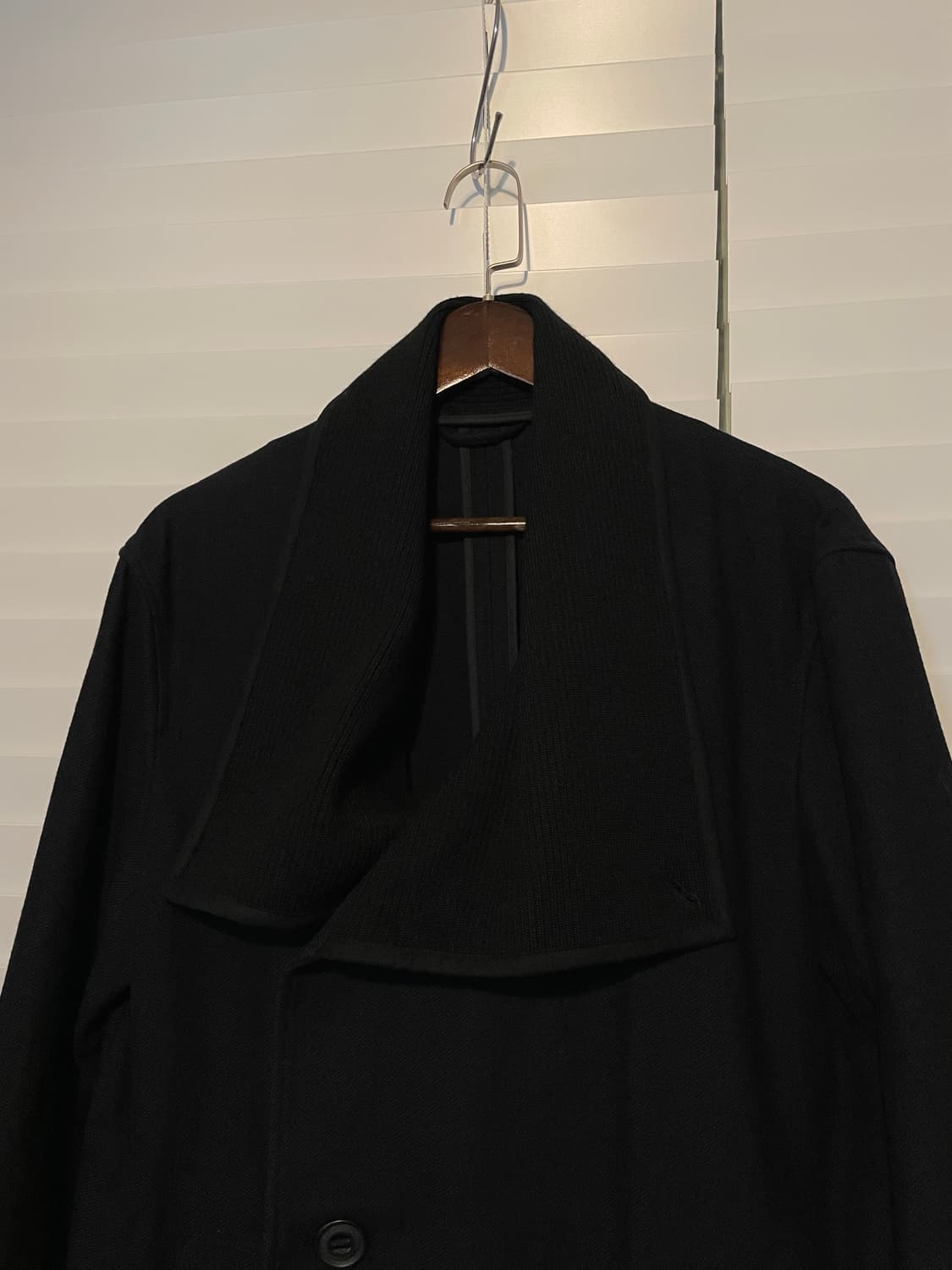 띠어리 니트넥 버튼 코트 자켓 상품이미지9