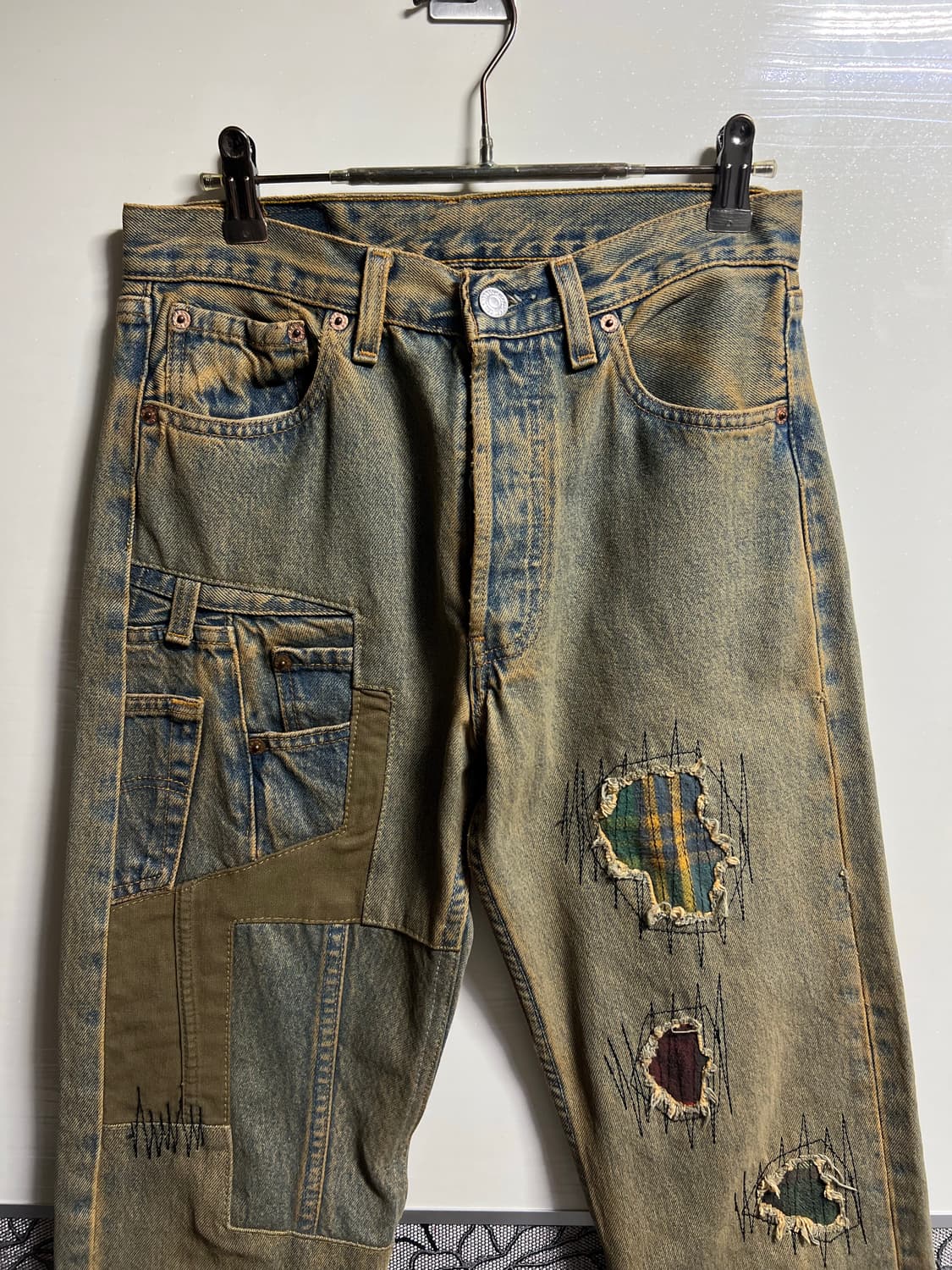 빈티지 90s 리바이스 커스텀 데님팬츠 상품이미지2