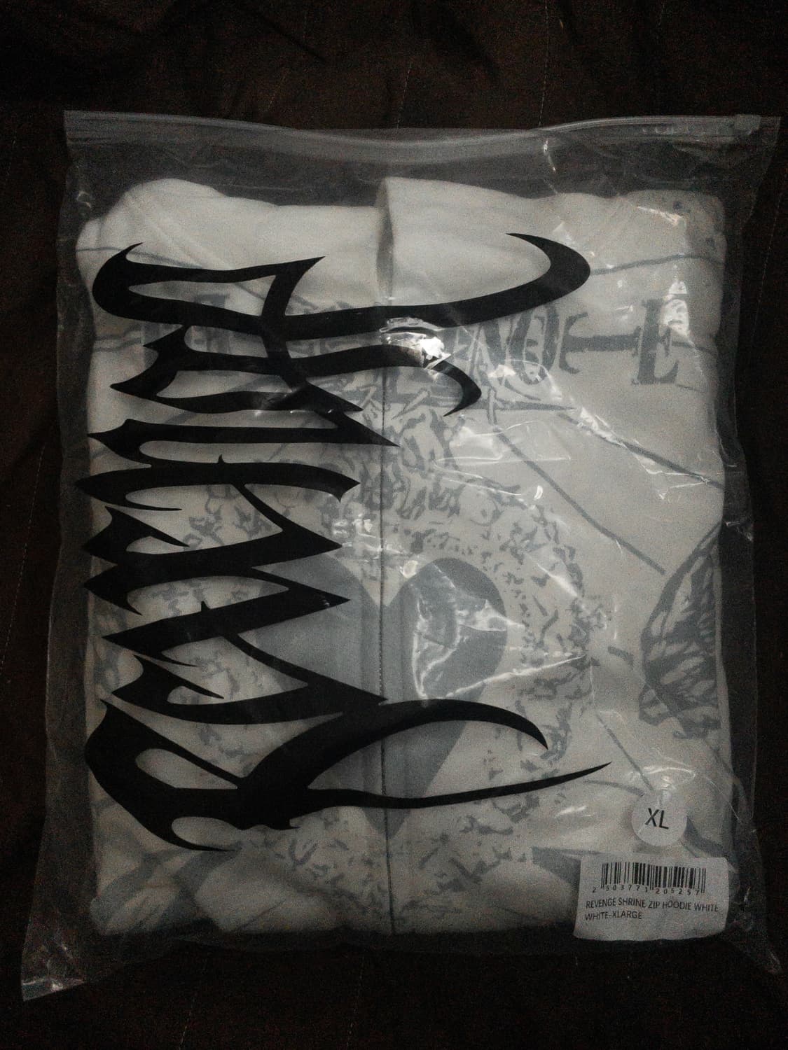 [유일매물] 데스노트 리벤지 후드집업 화이트 XL 지젤 상품이미지1