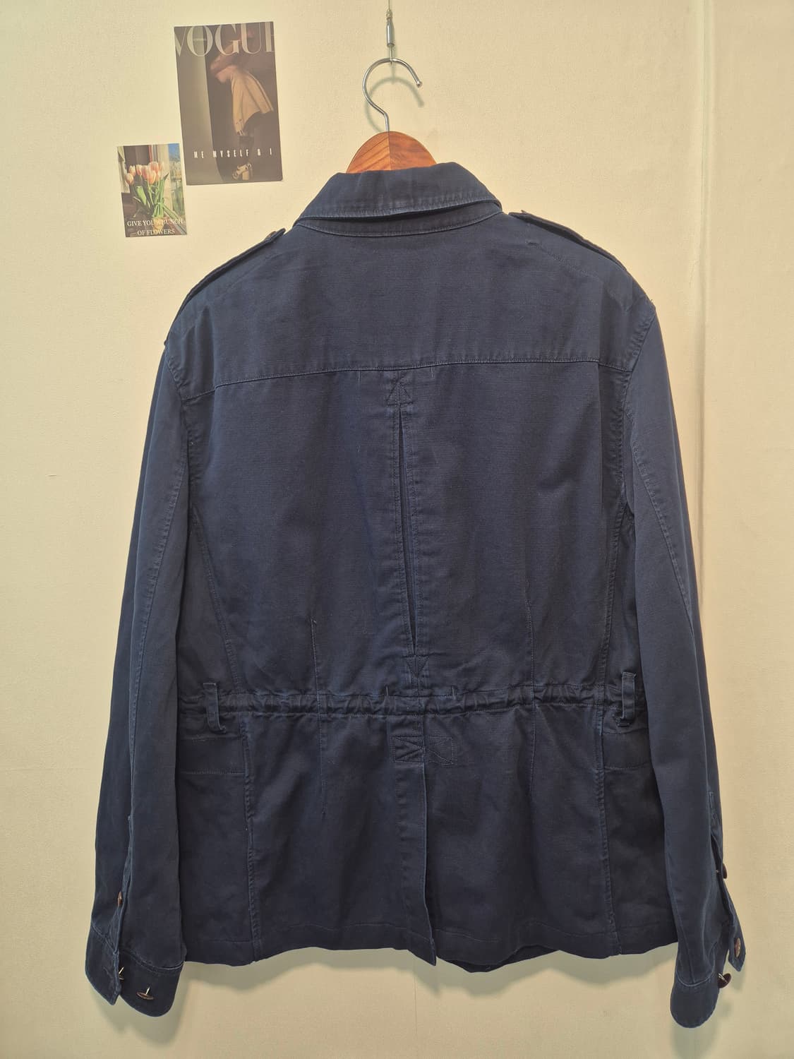 폴로 랄프로렌   트윌 벨트 유틸리티 재킷  네이비  XL 
 사이즈   상품이미지5