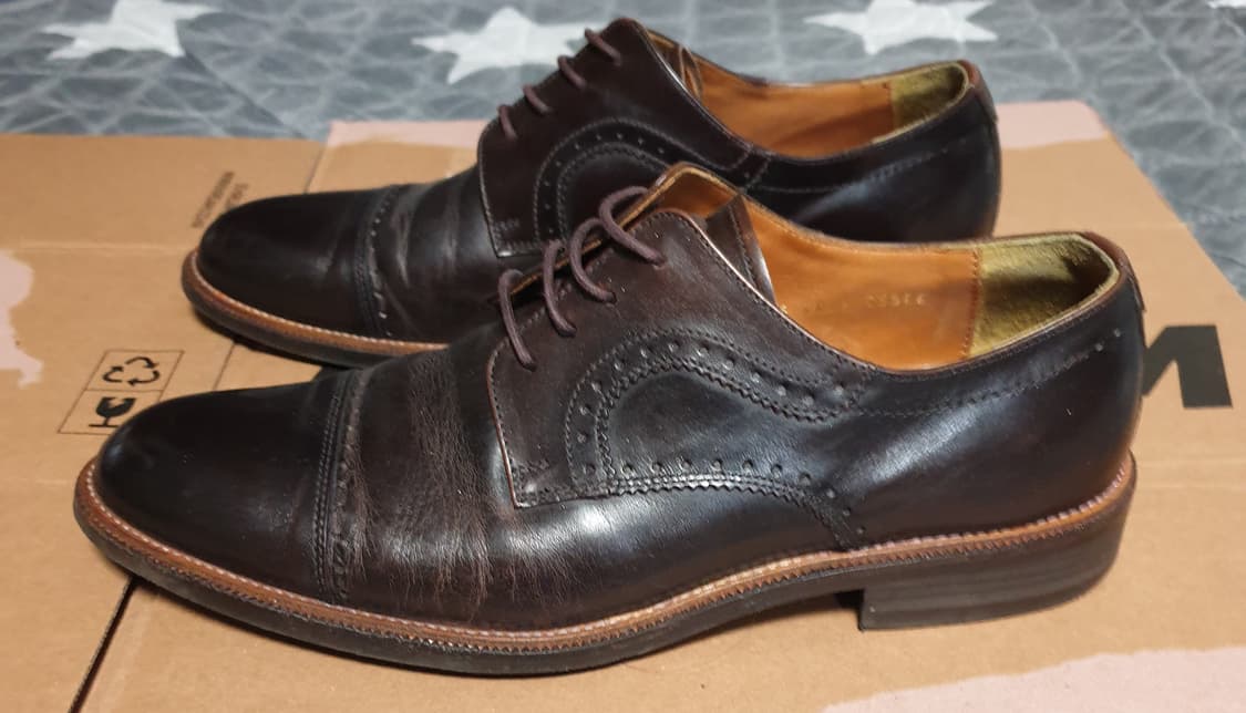 브루노말리 이태리 클래식 스트레이트팁 더비 슈즈 (255) 상품이미지2