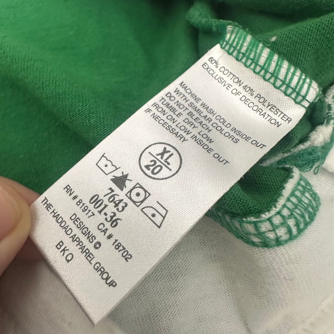 NIKE 나이키 조던 긴팔티셔츠 그린 XL 상품이미지8