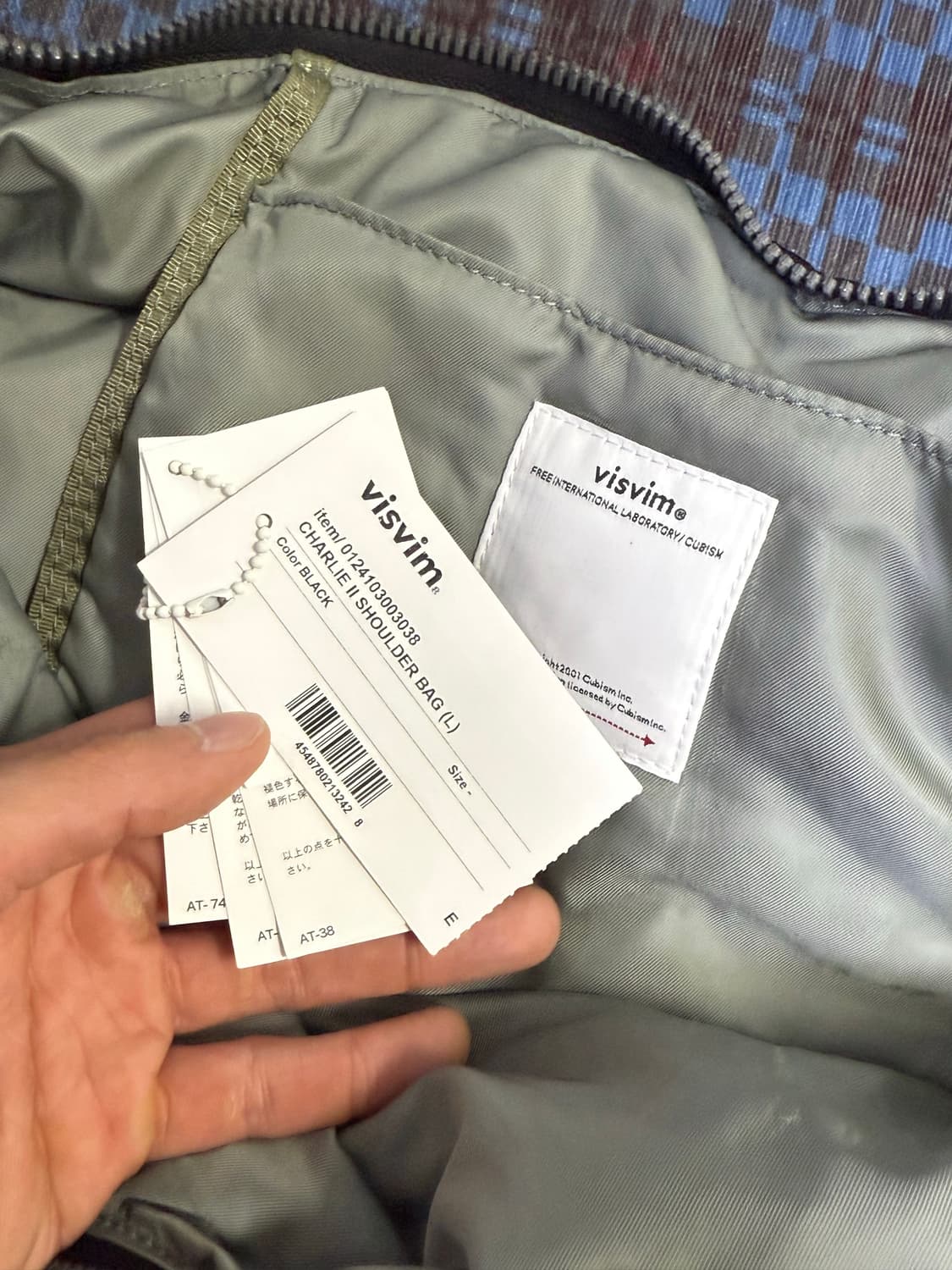 비즈빔 찰리 숄더백 라지 블랙 풀구성 상품이미지9