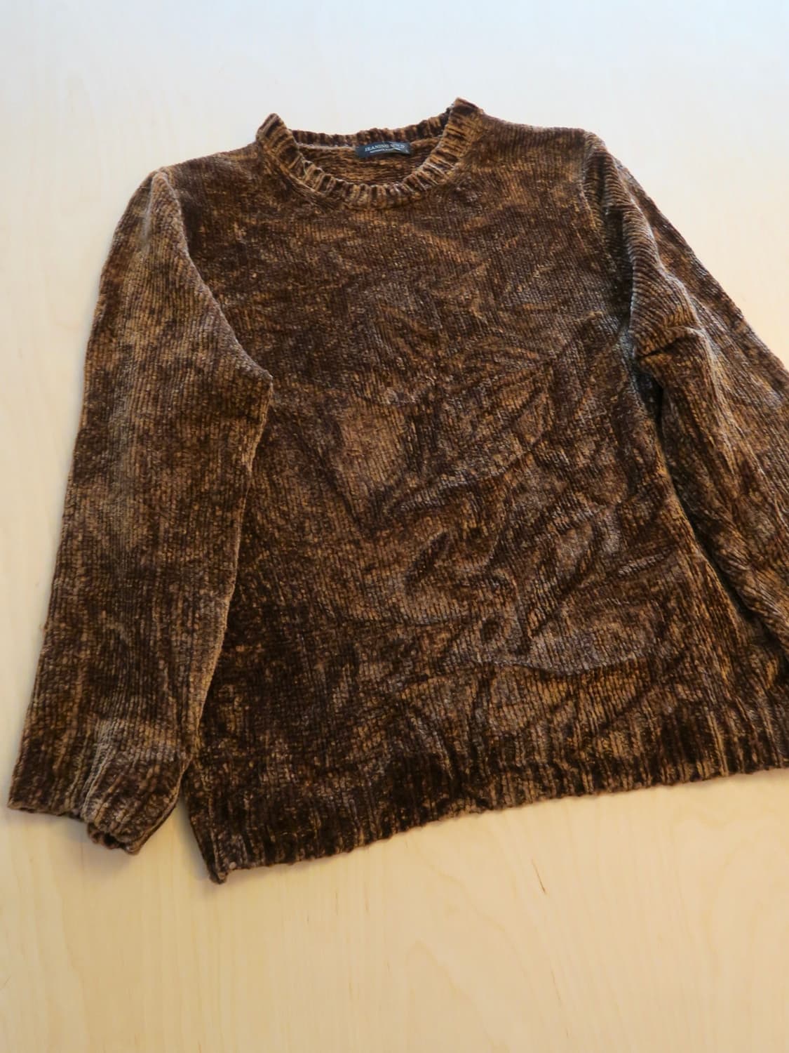 일본 브랜드 빈티지 롱슬리브 골덴 니트 상품이미지6