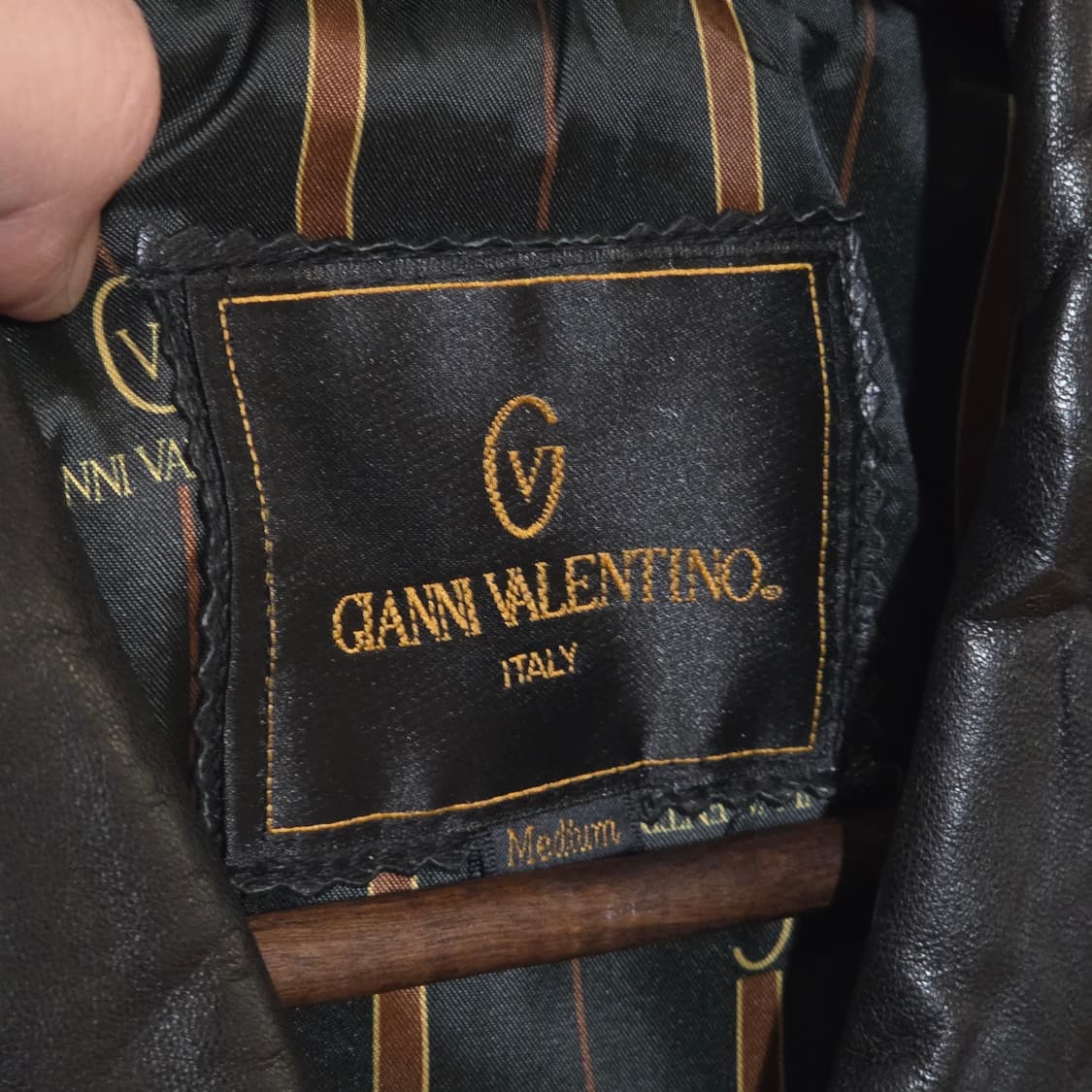지아니 발렌티노 양가죽 미디 자켓 상품이미지8