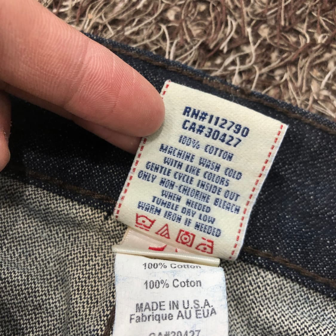 28 트루릴리전 GENO 데님 팬츠 상품이미지6